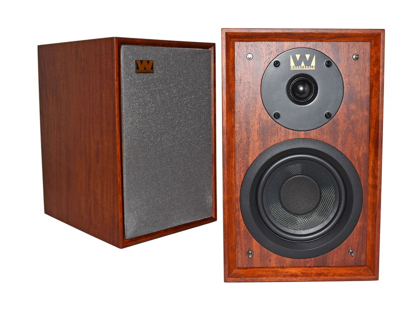 (2) Wharfedale DENTON 80th Anniversary 2-Way 6-Ohms Bookshelf Stereo Speakers