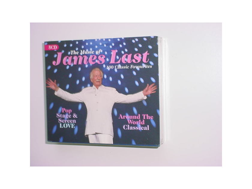 Sealed THE Music of James LAST 5 CD SET 100 classic favourites 2010 Spectrum music