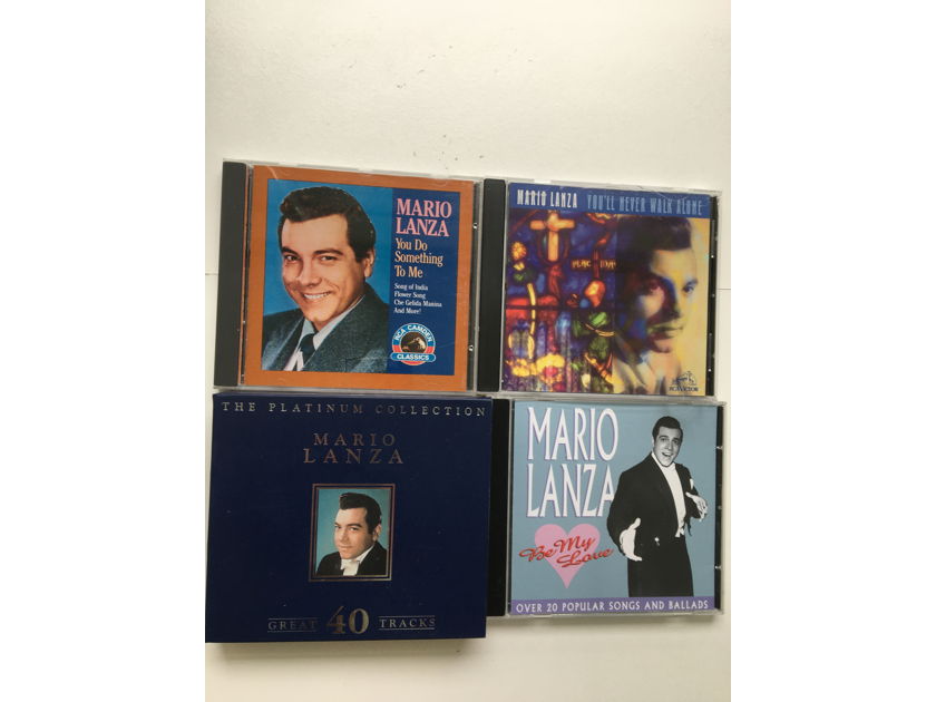 Mario Lanza the platinum collection Cd set Plus 3 more CDs