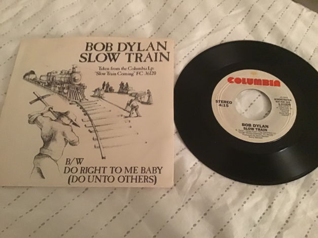 Bob Dylan Slow Train Coming Promo 45 With Picture Sleev...