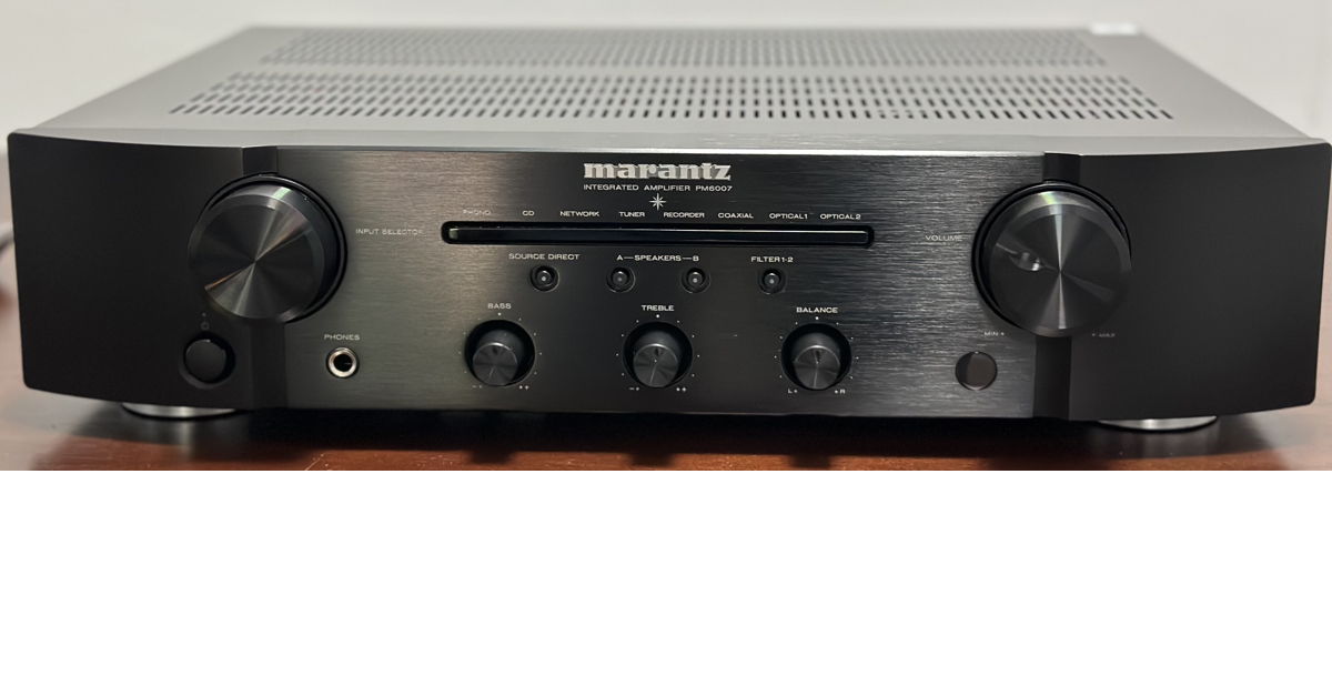 PM6007通電確認済み Marantz2021年製