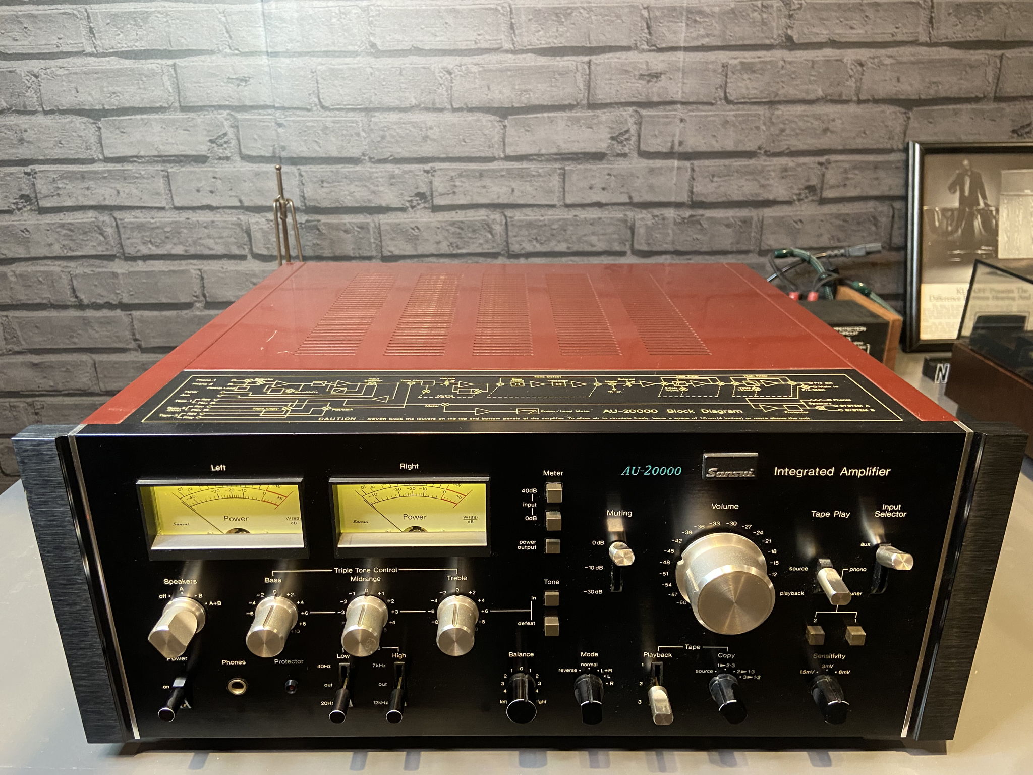 Sansui AU-20000 integrated Amplifier, fully working, be... 3