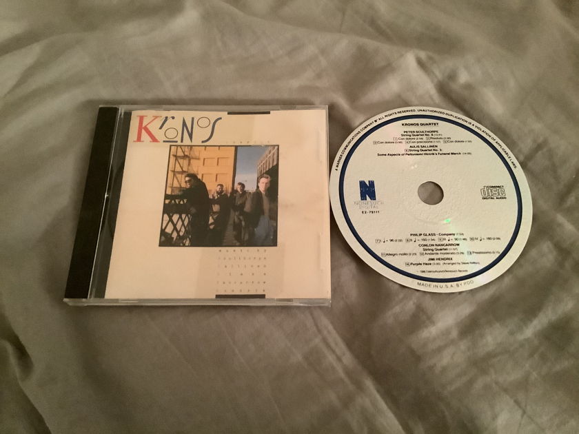 Kronos Quartet Nonesuch Records CD Phillip Glass Jimi Hendrix
