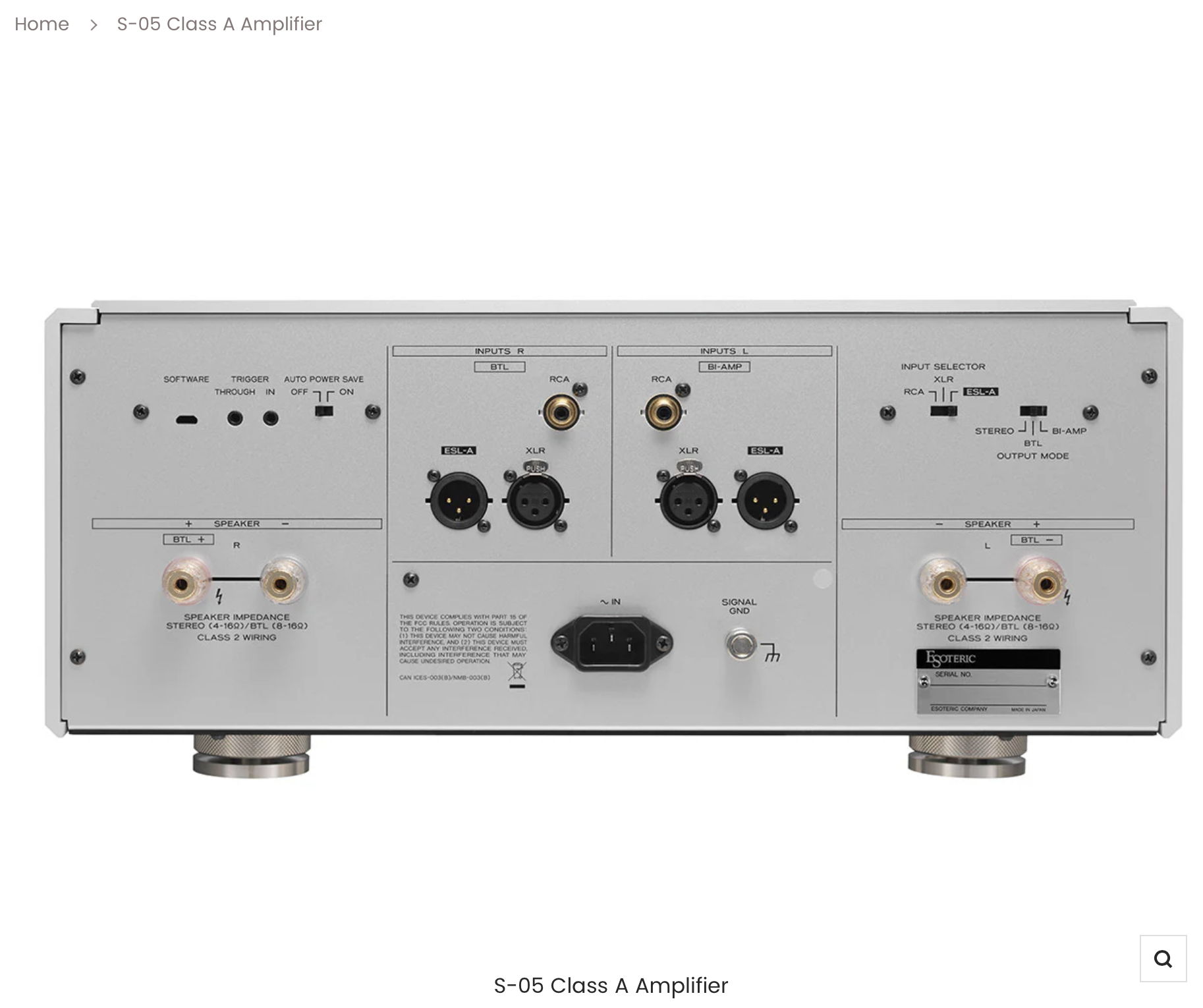 Esoteric S-05 Retail $12,500 Perfect amp for Esoteric N... 4