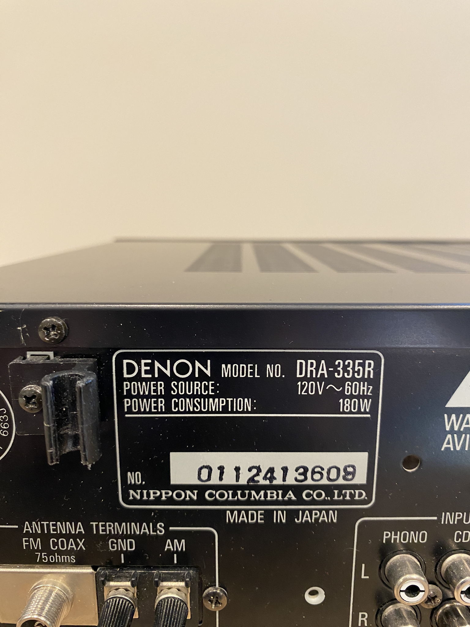 Denon DRA-335r 3