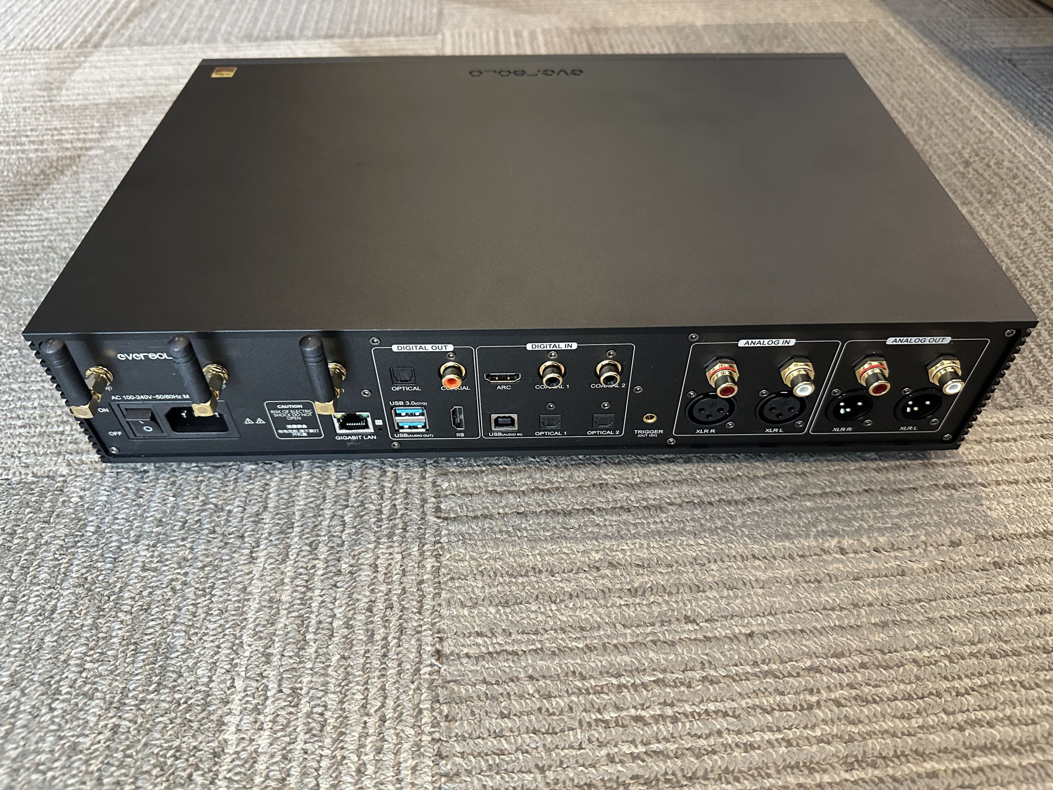 Eversolo DMP-A8 DAC/Streamer/Preamplifier (Black) 2