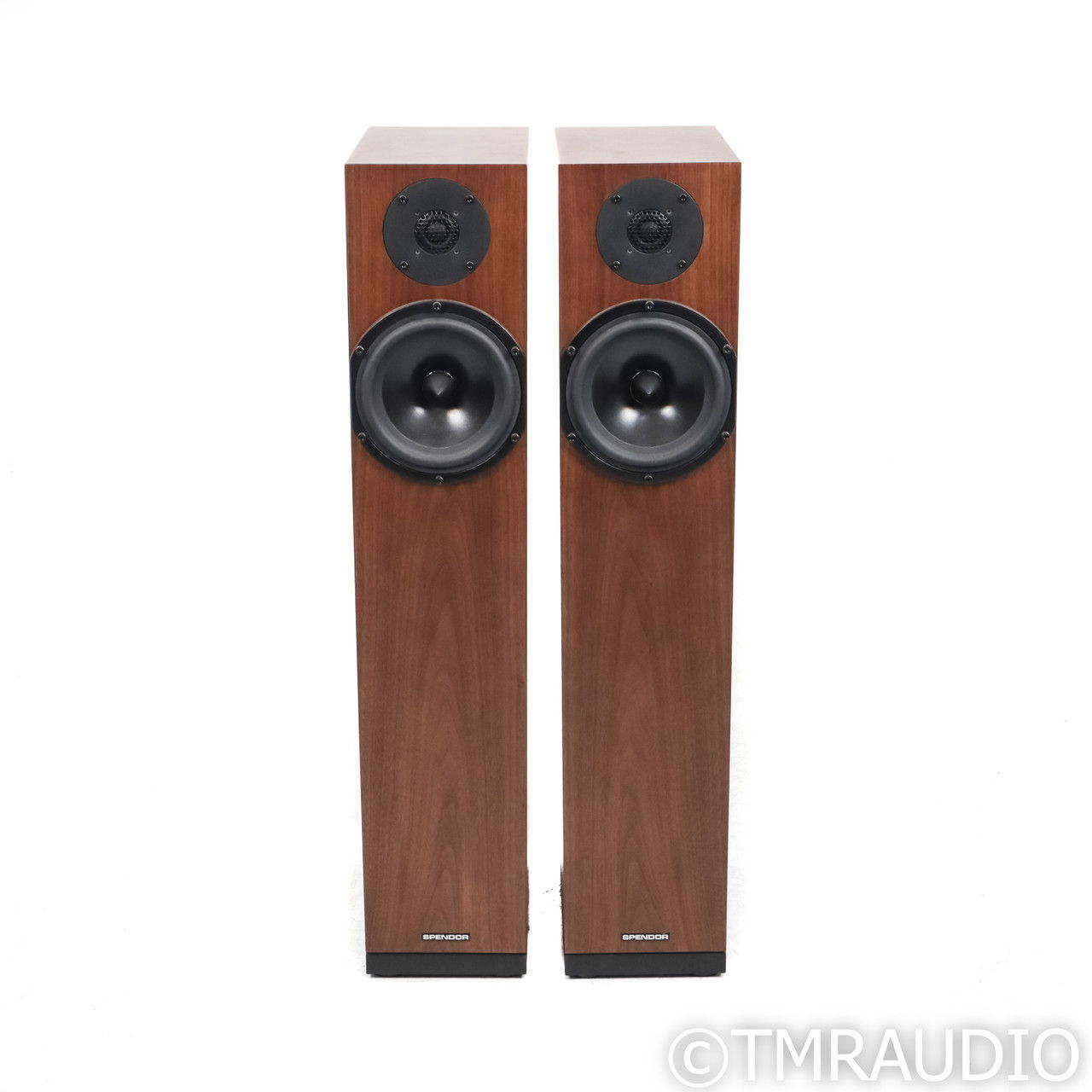 Spendor A4 Floorstanding Speakers; Dark Walnut Pair (70... 2