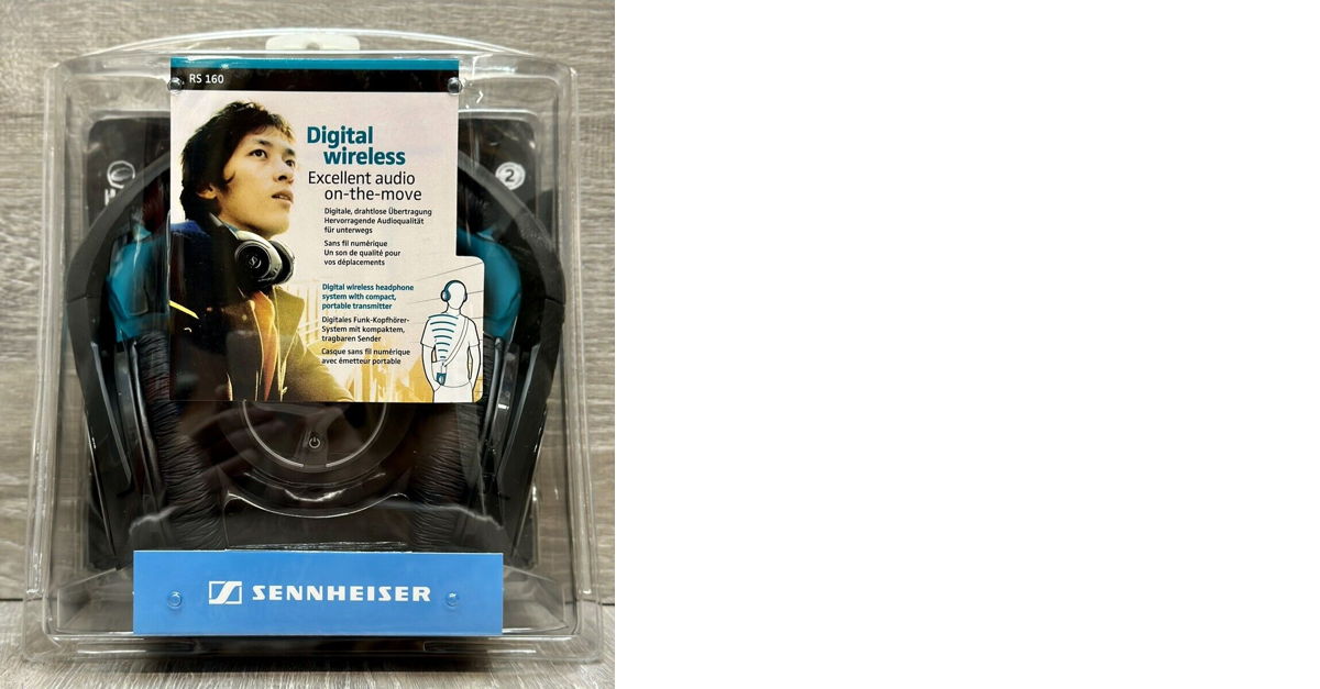 Sennheiser rs 160 rf wireless headphones clearance