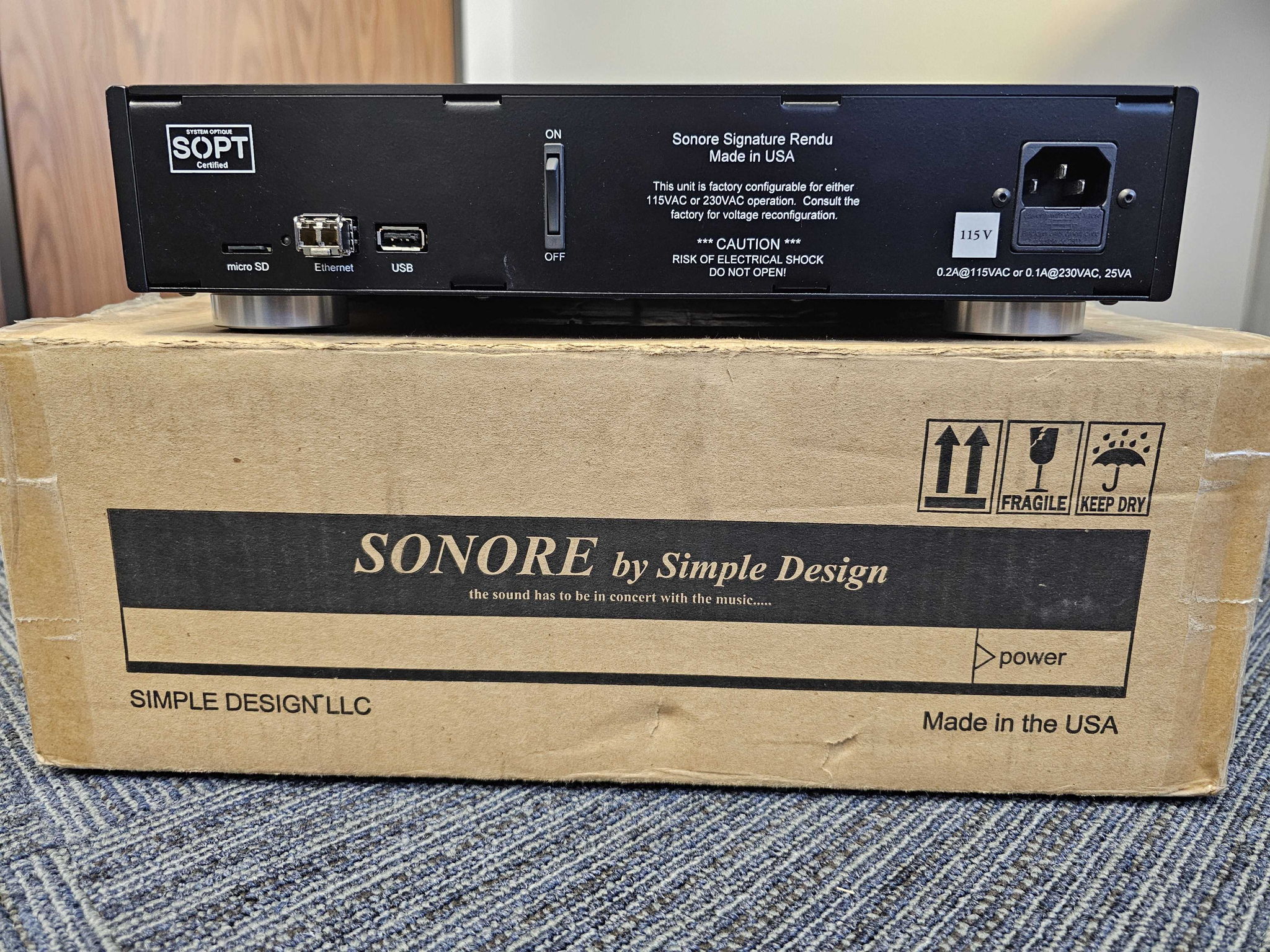 Sonore Signature Rendu SE & Optical Module Deluxe 2