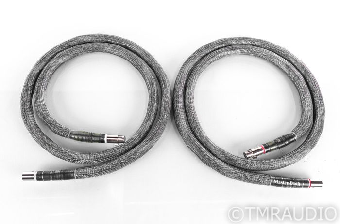 MasterBuilt Signature XLR Cables; 6ft Pair Interconnect...