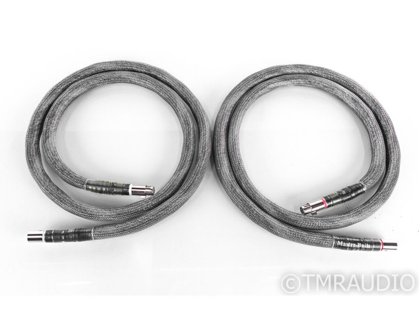 MasterBuilt Signature XLR Cables; 6ft Pair Interconnects (20965)