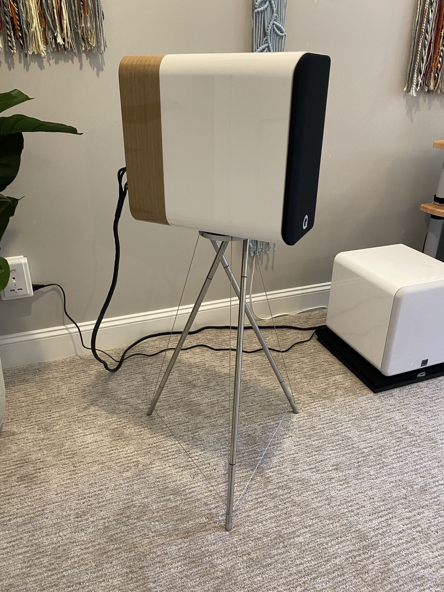 Q Acoustics Concept 300 Speakers (Pair) with Stands and...