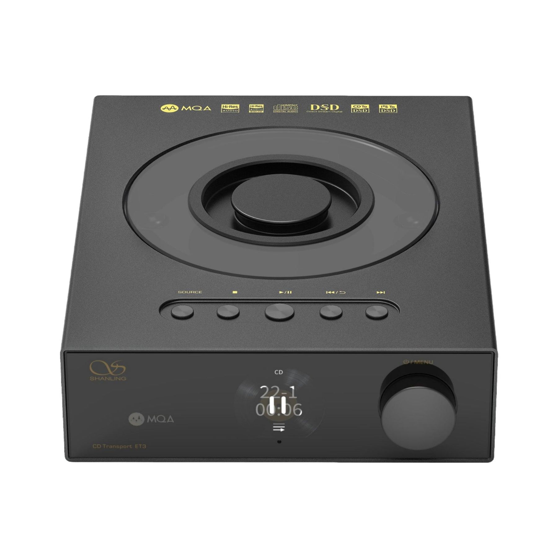 Shanling ET3 Digital CD Transport (Black) 2