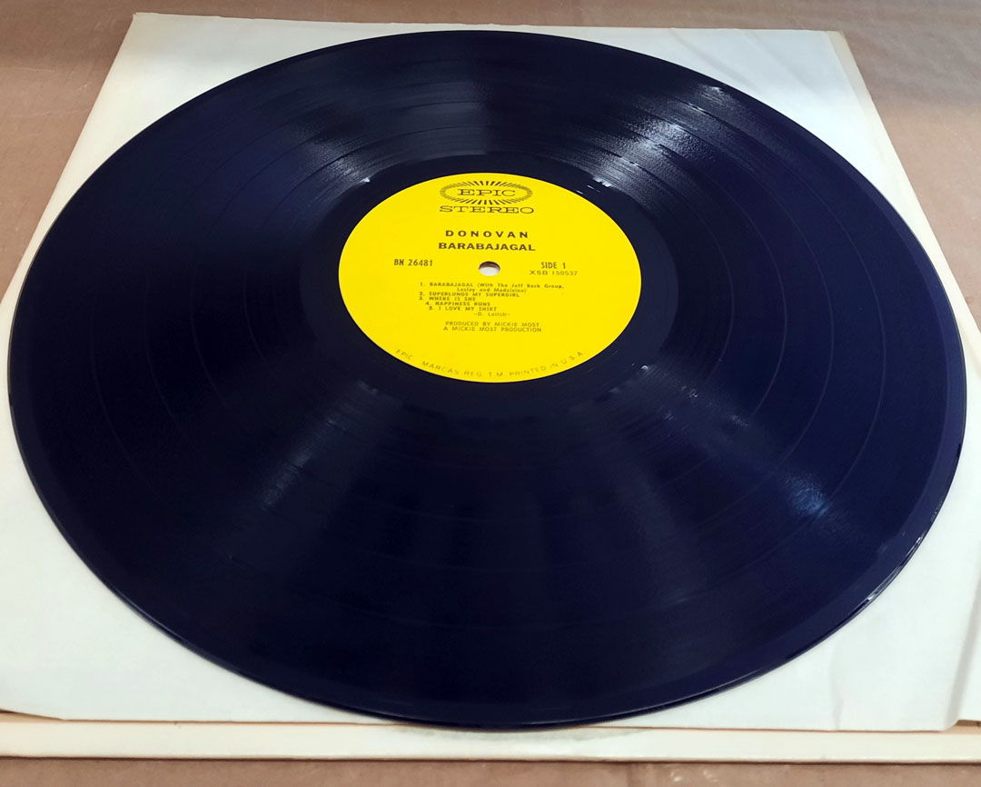 Donovan – Barabajagal 1969 NM ORIGINAL VINYL LP Epic Re... 5
