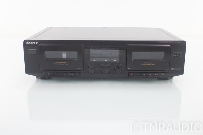 Sony TC-WE305 Dual Stereo Cassette Deck; Tape Recorder;...