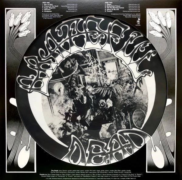 GRATEFUL DEAD  AMERICAN BEAUTY PICTURE DISC SEALED 2