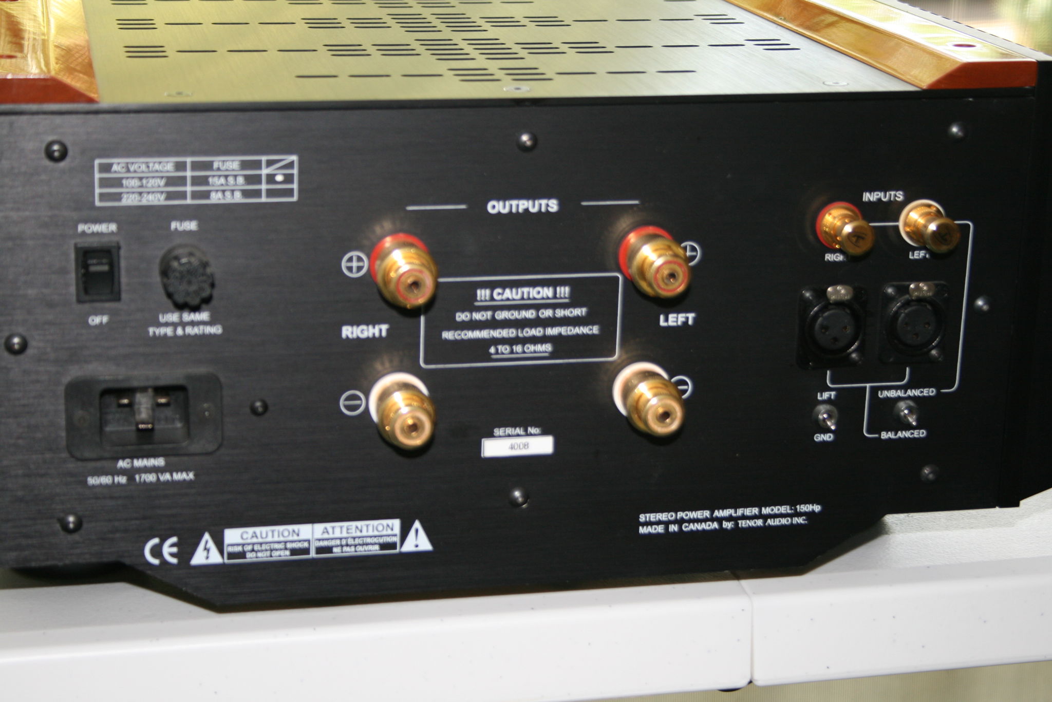 Tenor 150 HPS Hybrid Amplifier 7