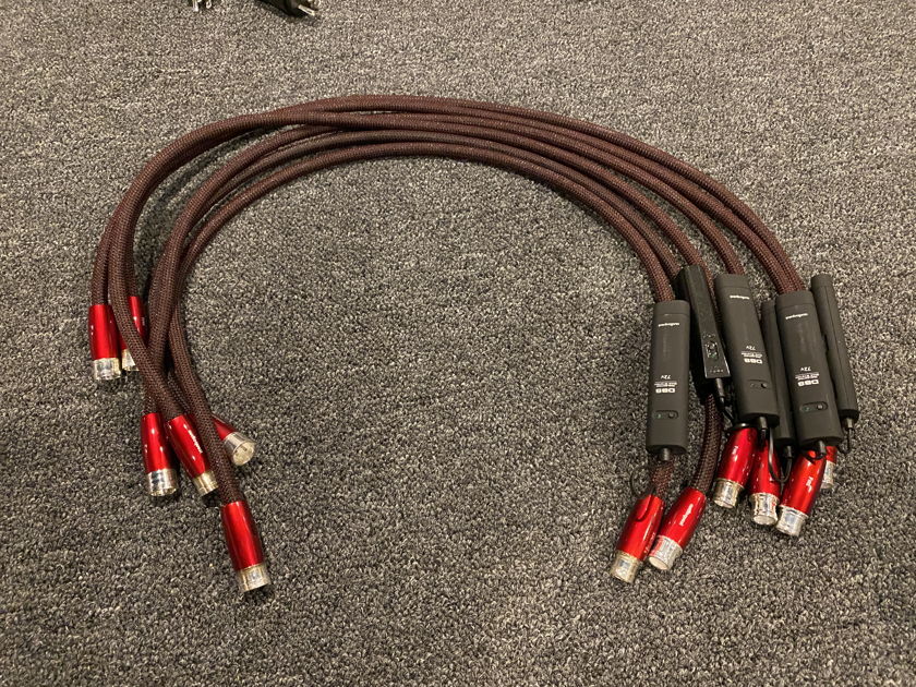 AudioQuest Fire XLR-XLR Cables - Two Available