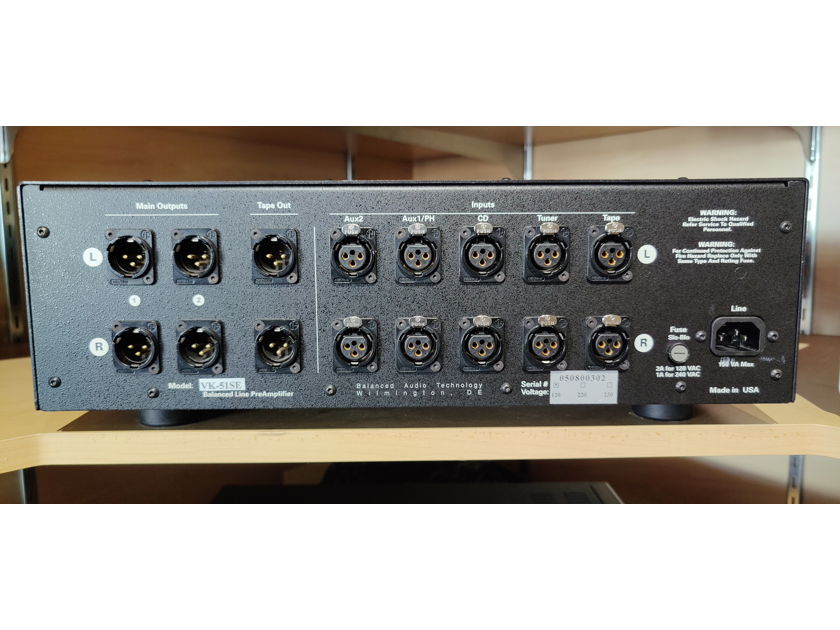 Balanced Audio Technology VK-51SE -PRICE REDUCED