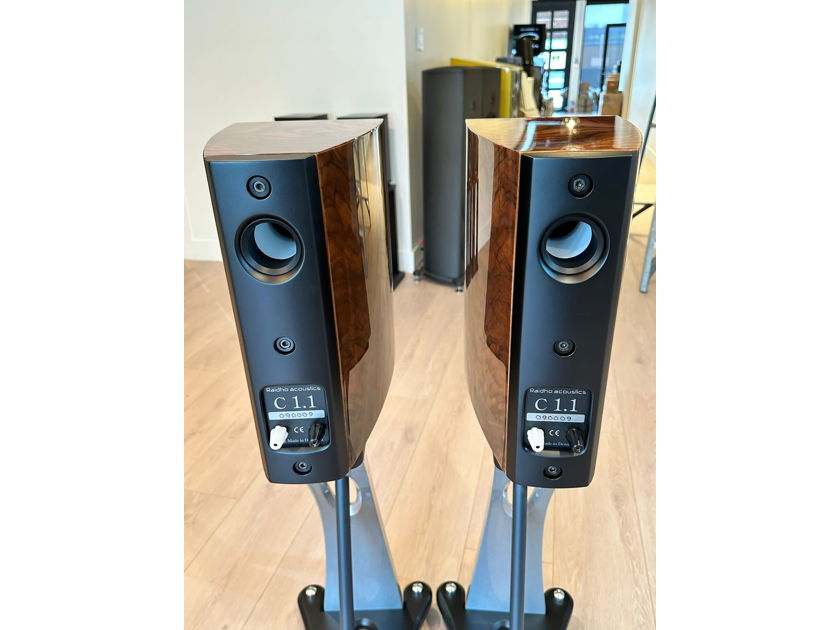 Pair Raidho C 1.1 In Excellent condition With Stand