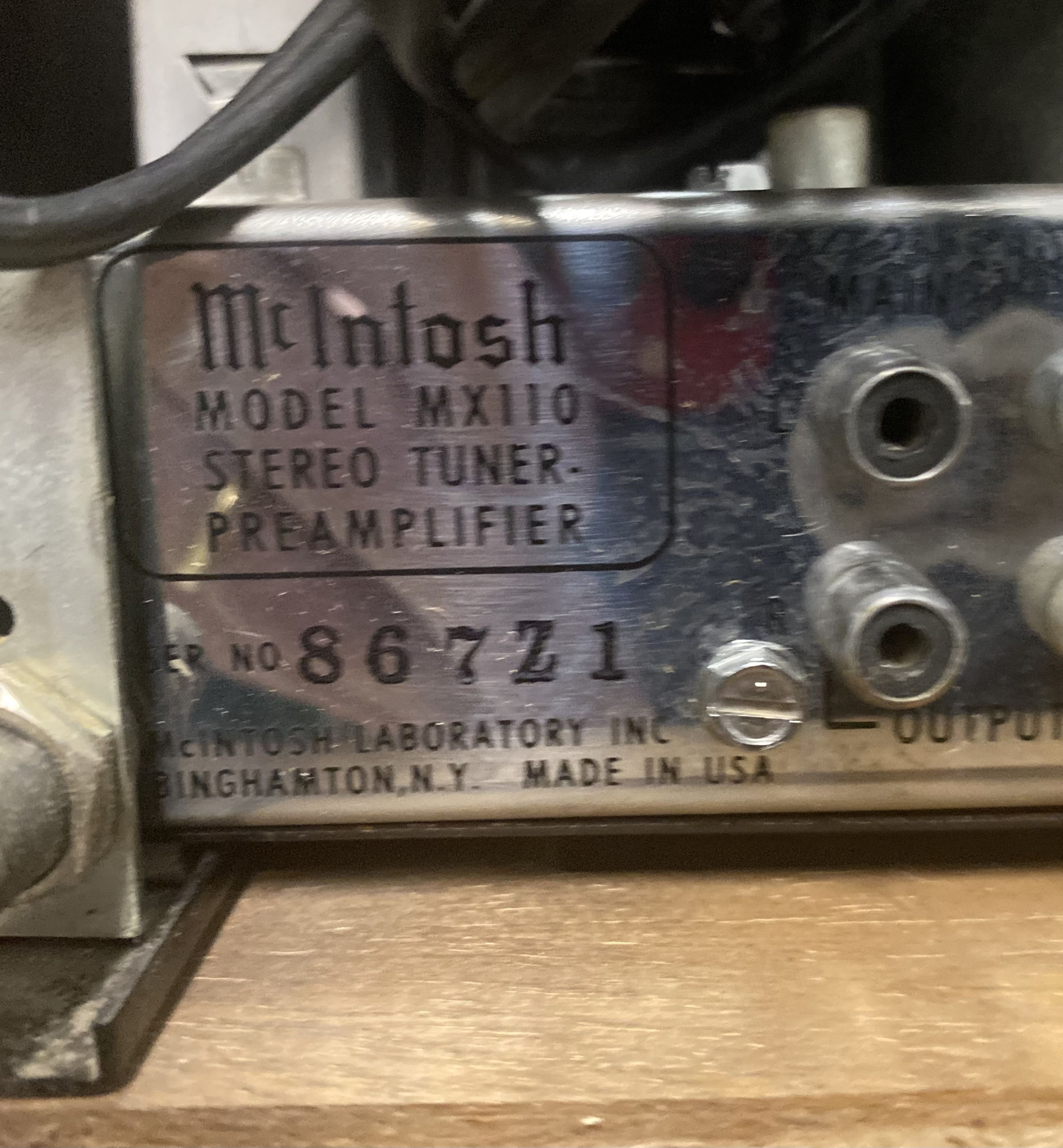 McIntosh MX11O 8