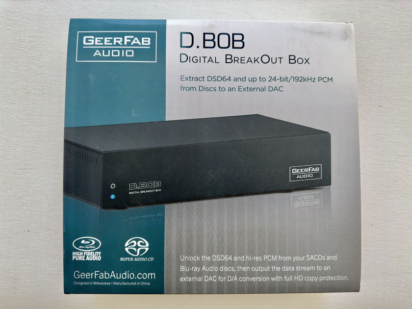 GeerFab Audio D.BOB