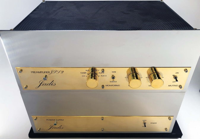 Jadis JPS2 Dual Chassis Line Stage Preamp - NOS (New Ol...