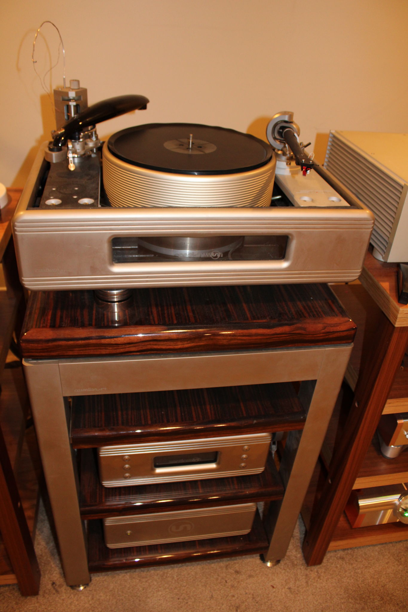 CONTINUUM AUDIO LABS CALIBURN TURNTABLE WITH COBRA TONE... 3