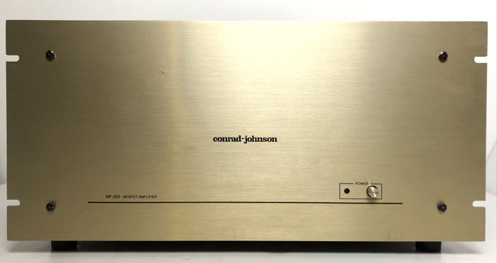 CJ Conrad Johnson MF 200 Solid State Stereo Power Ampli...