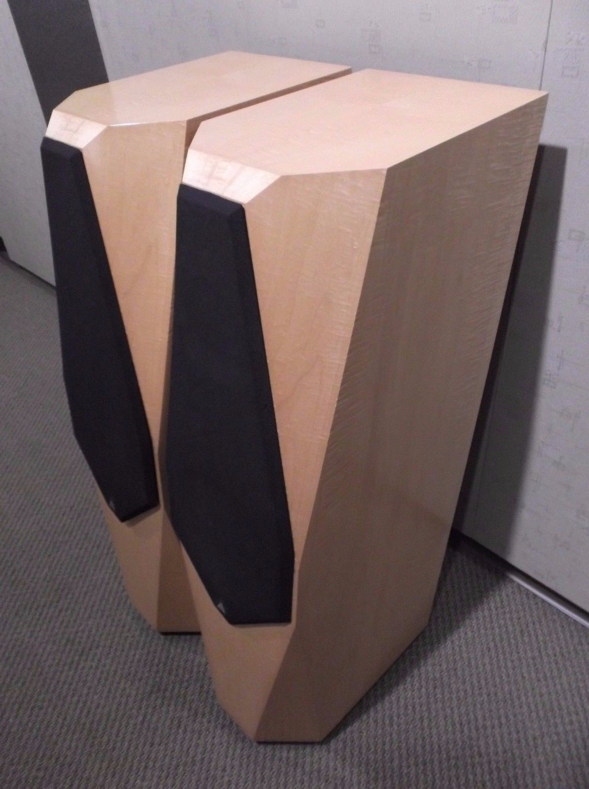 Avalon Acoustics Eidolon Speakers - Maple finish w/ Crates 8