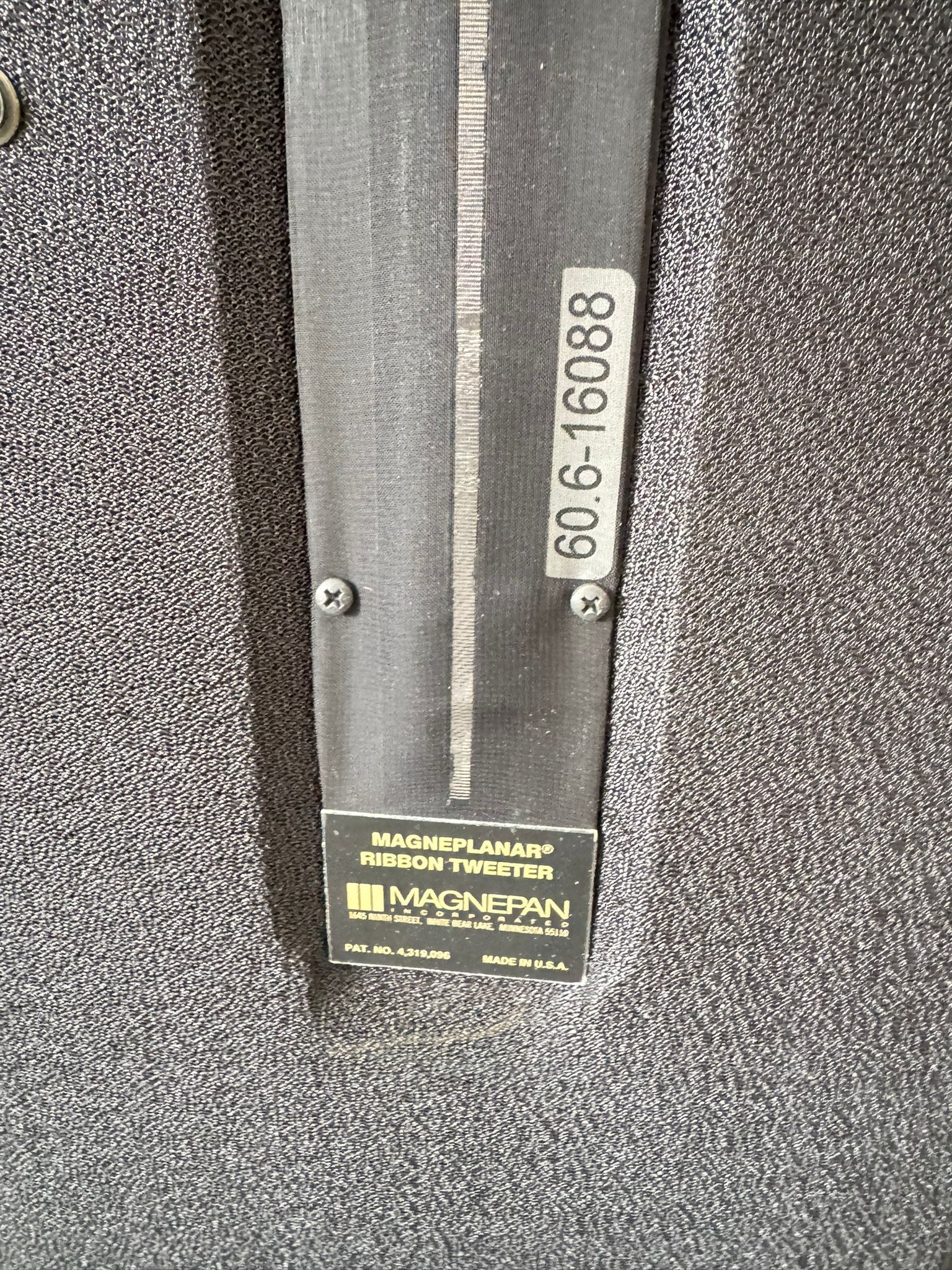 Magnepan 20.7 speakers in black-grey 15