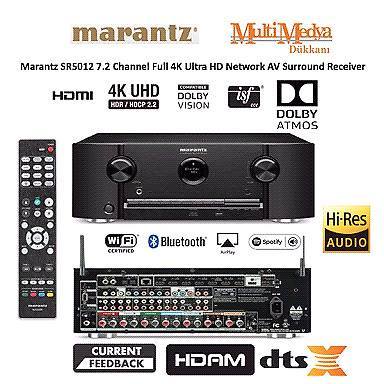Marantz SR5012 7.2 Channel 4K Ultra HD Network AV Recei...
