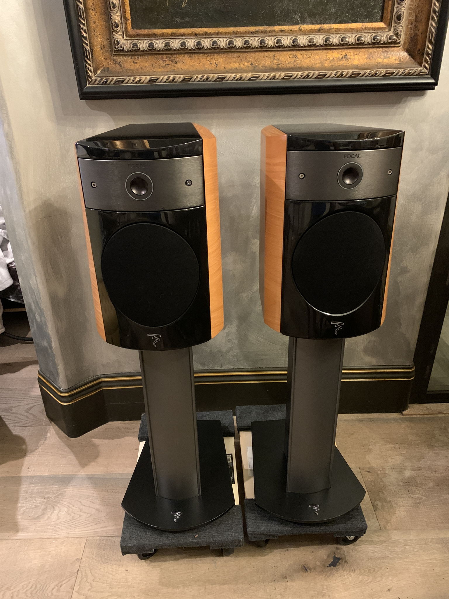 Focal Electra 1007s  and matching stands 3