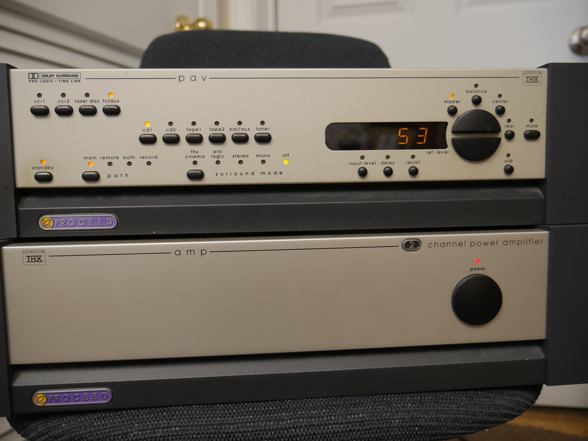 Proceed AMP 2 and PAV Preamp set