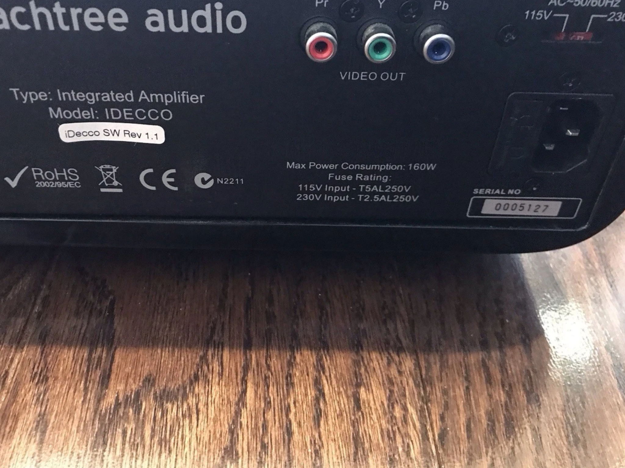 Peachtree IDecco Integrated Amp witn Dac 2