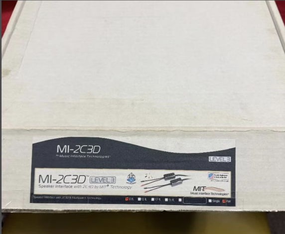 MIT MI-2C3D Level 3 Speaker Interface 8ft ... For Sale | Audiogon