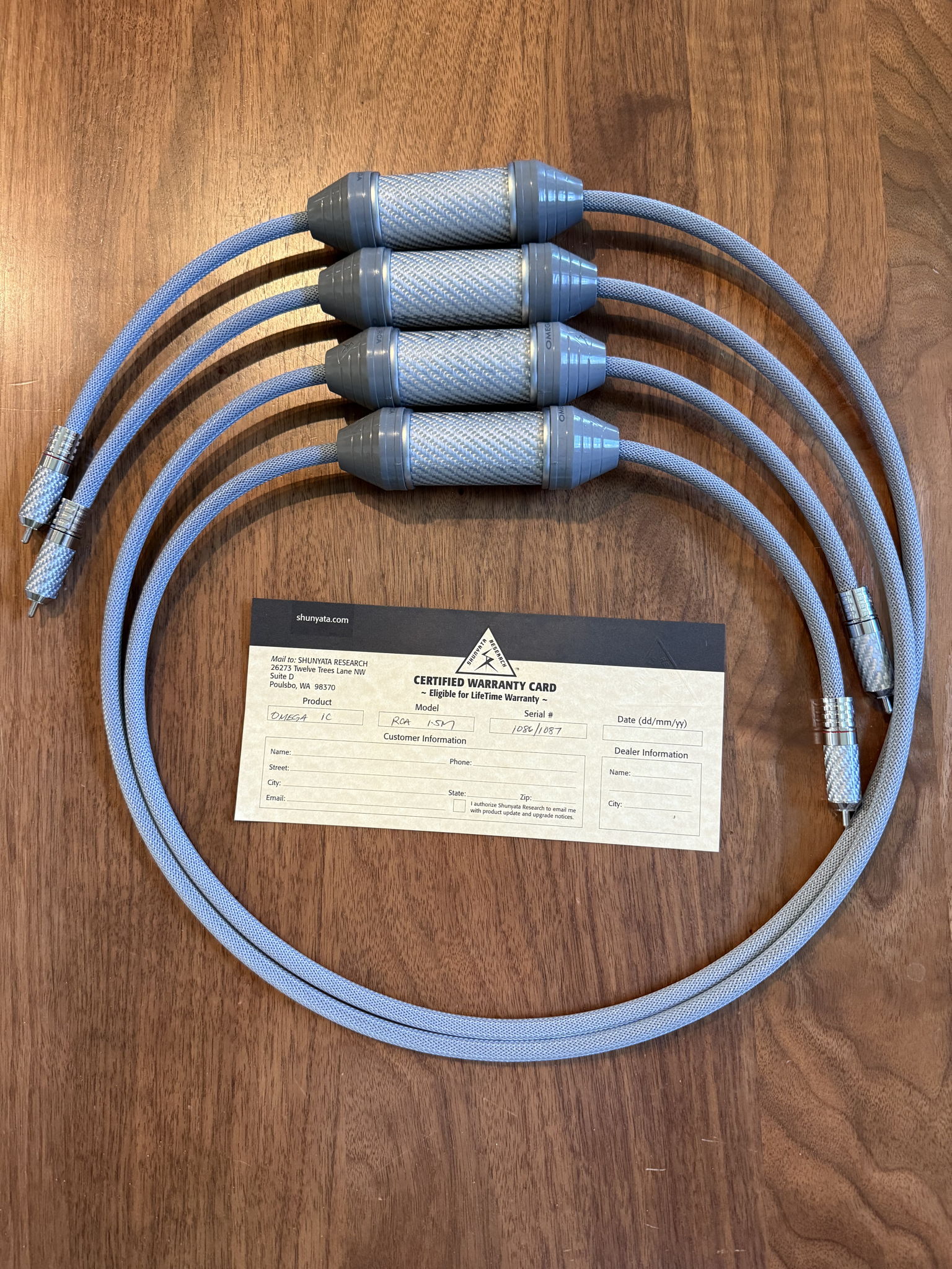 Shunyata Research Omega RCA 1.5M