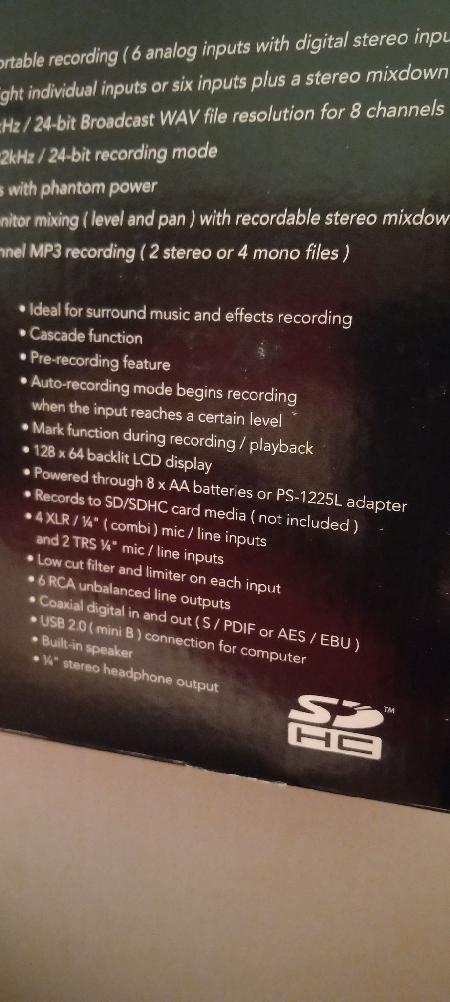 TASCAM DR-680 Portable Multitrack Recorder REVISED PRIC... 11