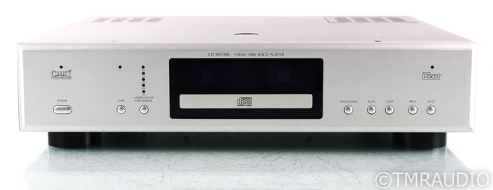Cary CD 303/300 Hybrid Tube CD Player; Remote; HDCD (37...