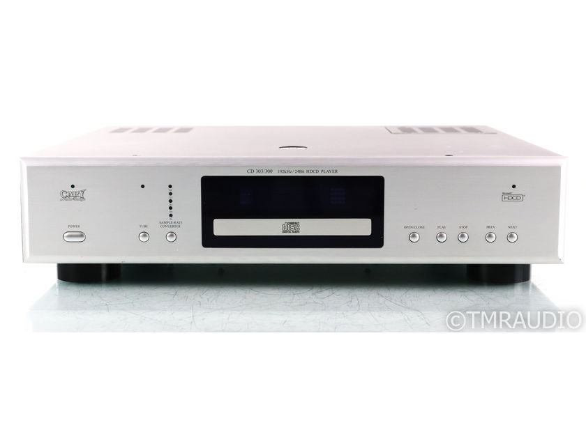 Cary CD 303/300 Hybrid Tube CD Player; Remote; HDCD (37710)