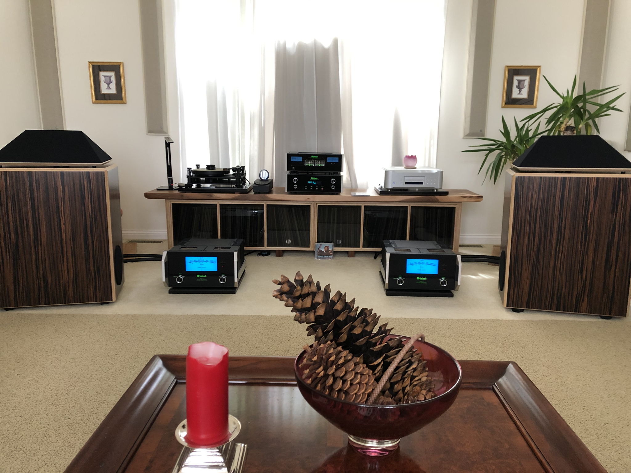 System with new Mcintosh 611’s