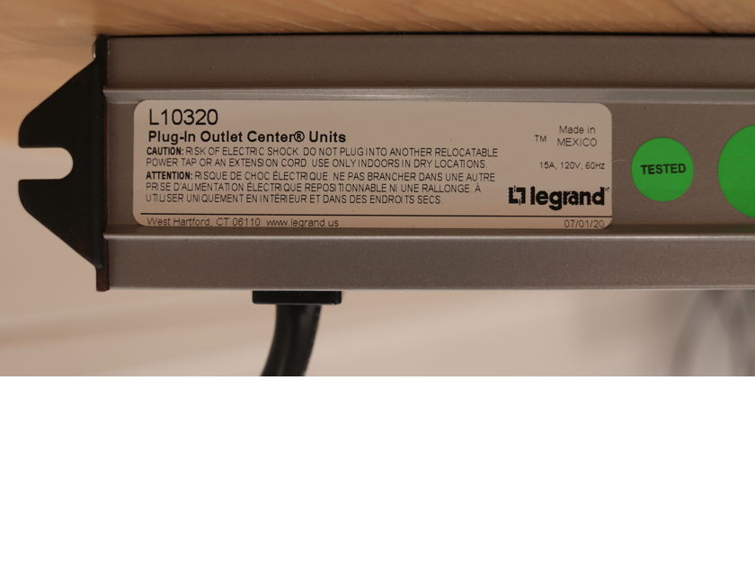 Wiremold & Legrand L10320 power strips