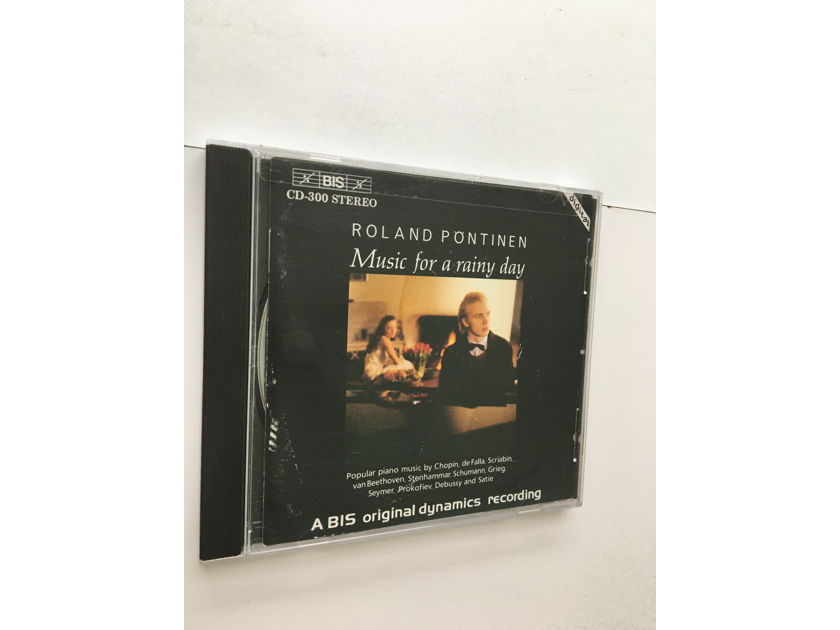 Roland Pontinen cd BIS cd-300 digital  Music for a rainy day original dynamics recording