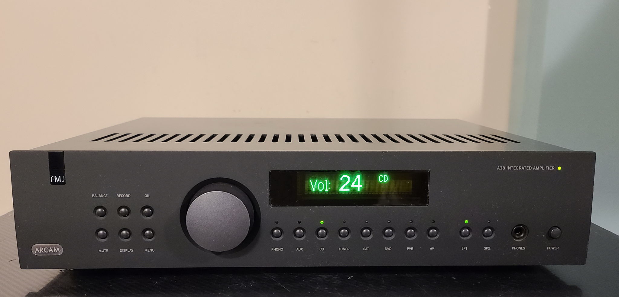 Arcam FMJ A38 Integrated Amplifier.