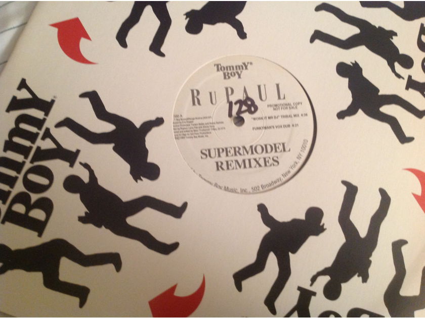 Rupaul  Supermodel Remixes Sealed Promo 12 Inch Tommy Boy Records
