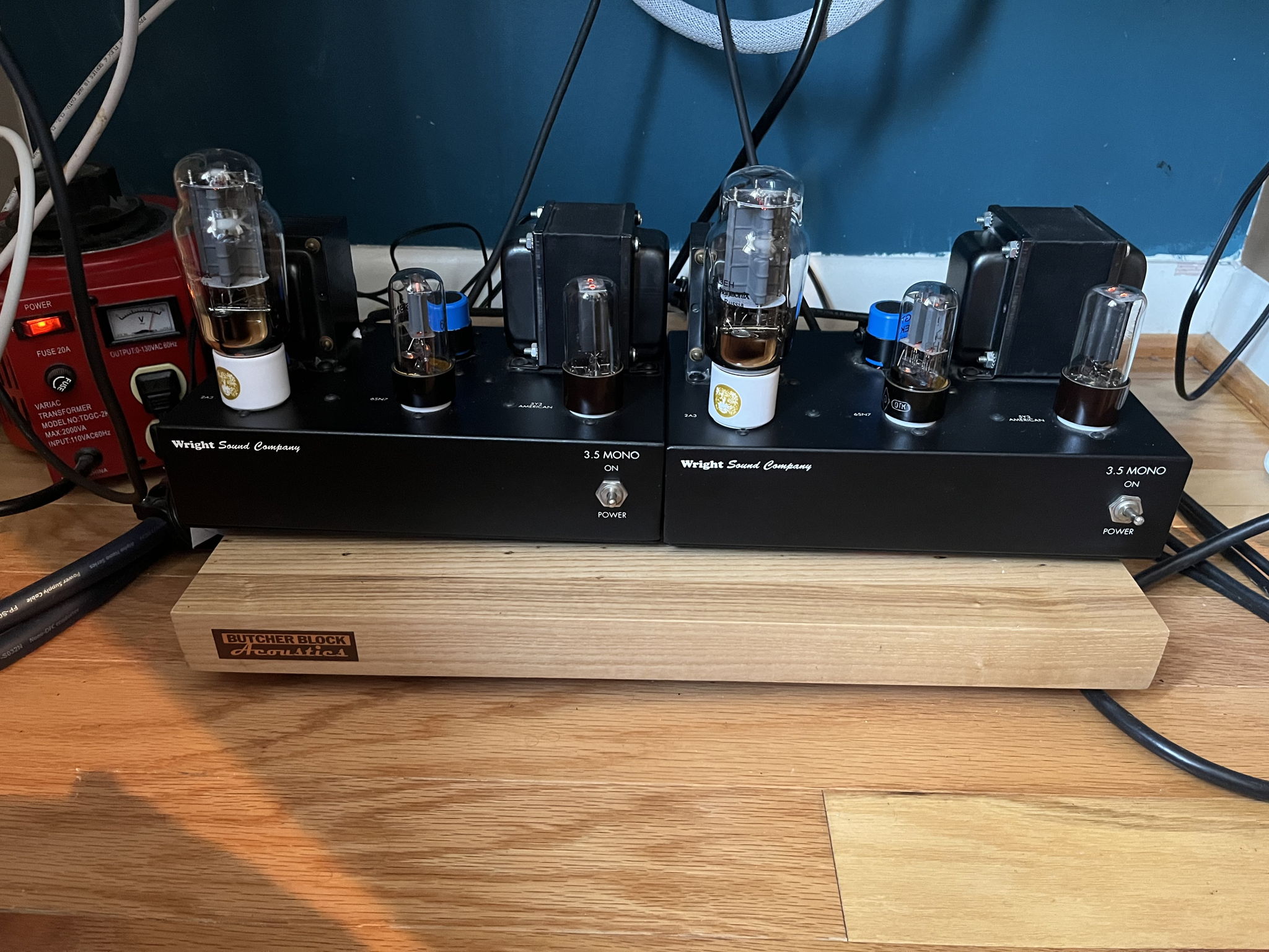 Wright Sound WPA 3.5 SET Mono amps