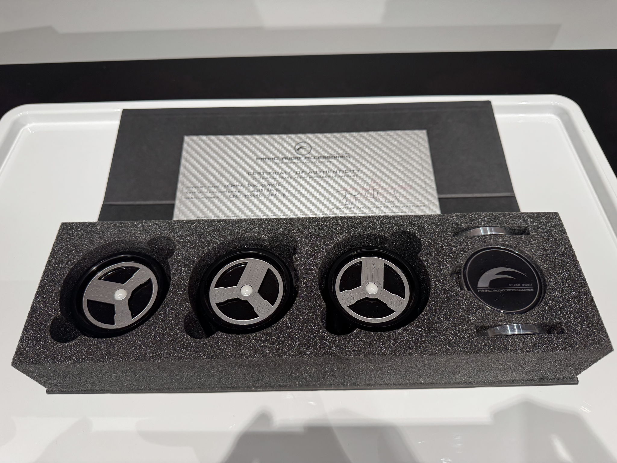 Franc Audio Accessories Ceramic Disc Classic Set of 3