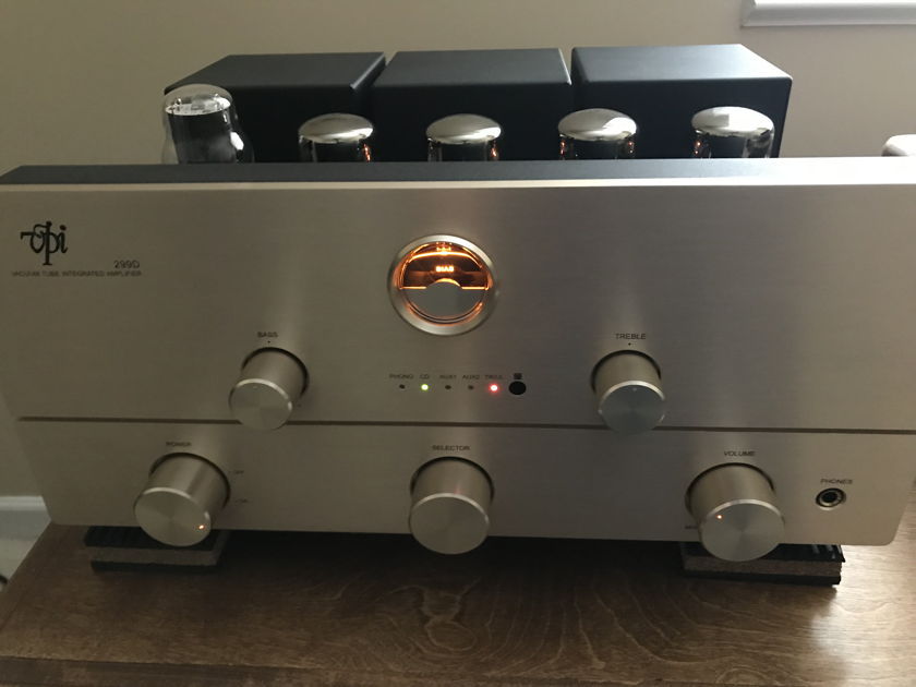 VPI 299D Tube integrated with original and Gold Lion tubes