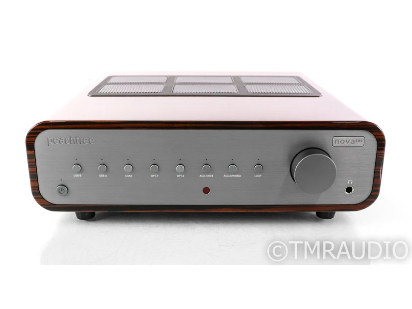 Peachtree Nova500 Stereo Integrated Amplifier; Remote; MM Phono; Wood (39289)