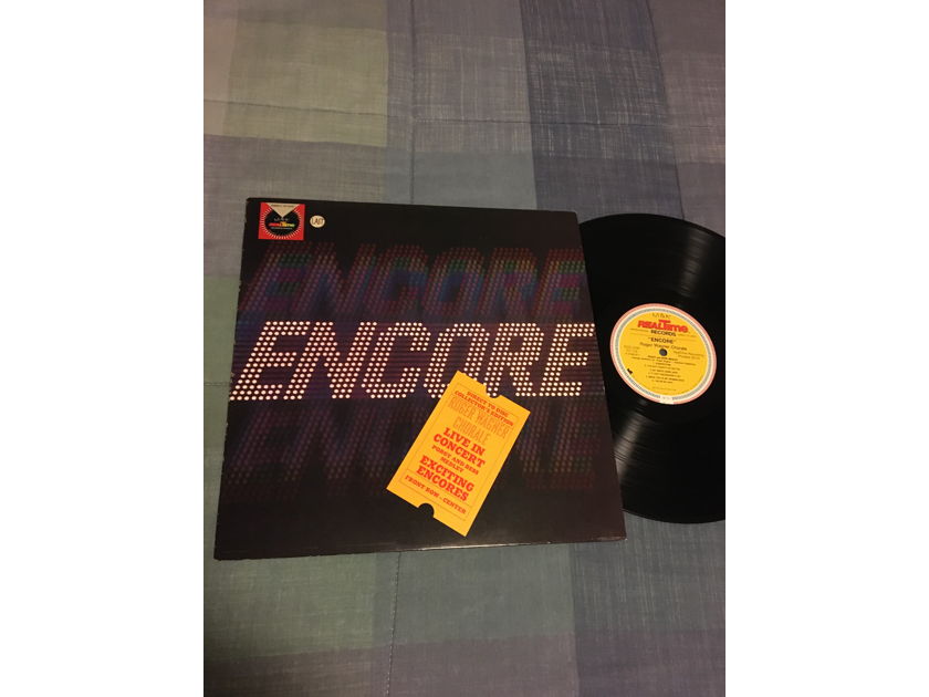 Encore Robert Wagner Chorale Direct to Disc  Live in concert exciting encores Lp record
